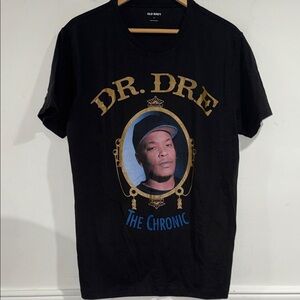 Dr Dre tee the chronic medium NEW band tee Black Graphic T-Shirt unisex